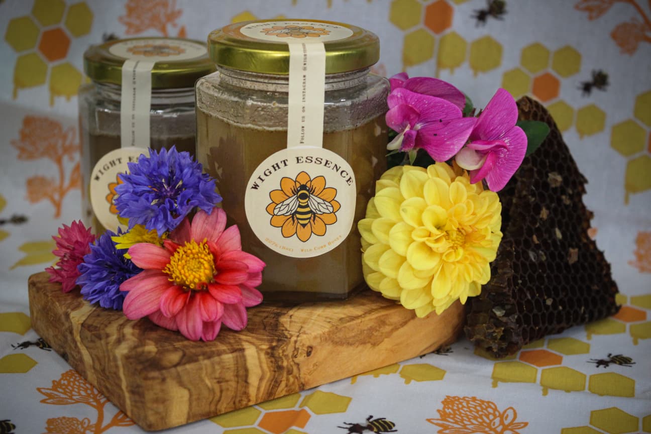 Isle of Wight Wild Crushed Comb Honey - 227g - Limited Run